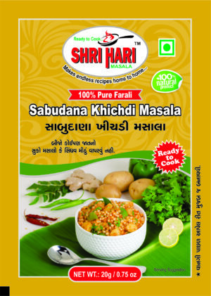 Sabudana Khichadi Masala
